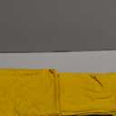 Household 100% Jersey Cotton Pillowcase 20x30-Light Weight, Comfortable, Super Soft Pillow Case with Envelope Closure Set of 2 (Yellow, Queen Size Pillowcase (20" x 30"))