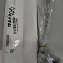 Meekoo Stainless Steel Ladle Soup Handle Ladle with Pouring Rim for Kitchen Cooking Soup Sauce