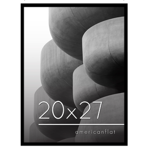 Americanflat 20x27 Picture Frame with Polished Plexiglass - Streamline Collection - Thin Border Picture Frame for Wall Display - Hanging Hardware Included - Black Americanflat 20x27 Picture Frame with Polished Plexiglass - Streamline Collection - Thin Border Picture Frame for Wall Display - Hanging Hardware Included - Black