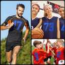 Iron on Numbers,22 Pcs 8 Inch Iron on Numbers for Jersey, Heat Transfer Numbers, Fabric Stickers, Iron on Jersey Numbers, Football Patches Iron on,0-9 Iron on Transfers for Clothing Baseball Basketball