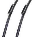 2 Factory Wiper Blades Replacement For 2014-2019 Smart Fortwo Original Equipment Windshield Wiper Blades Set 20"+14" (Set of 2) Bayonet