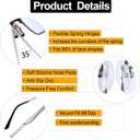 YIMI Photochromic Bifocal Reading Glasses UV Outdoor Sunglasses Computer Anti Blue Light Transition Eyeglasses for Men Women