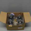Molimoli Coffee Syrup Dispenser Set of 4, Glass Bottles with Pump, Maple & Coffee Syrup, Black