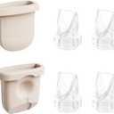 8pcs Breast Pump Parts, 6pcs Duckbill Valves and 2pcs Silicone Diaphragm Compatible with eufy S1 Pro/S1/E10/E20 Wearable Breast Pump, Replace for eufy Pump Diaphragm Duckbill Valve,Not Original Parts