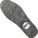 Wool Felt Warm Insoles, Winter Shoe InsolesNatural Warm Lambs Wool Insoles for Kids Women (Wonen's 5/Kids)