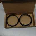 4pcs 67.1 to 70.5 Hub Centric Rings Aluminium Alloy Wheel Center Rings Hubrings 70.5 to 67.1 ID=67.1mm OD=70.5mm (Black)
