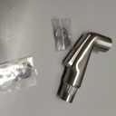 Universal Kitchen Sink Side Sprayer Head Replacement Sink Spray Attachment Compatible with Delta, Moen, Kohler OEM Brand, Kitchen Sink Faucet Sprayer Head, Brushed Nickel