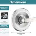 Shower Trim Kit Compatible with 1300/1400 Series, 1 Handle, Long Sleeve (Valve& Catridge Not Inclued), Chrome
