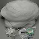 Twin Size Bed Canopy with Lights, Bed Canopy for Girls Princess with Luminous Stars, Canopy Bed Curtains for Twin Bed Kids Indoor Decor Bedroom, 4 Corner Post Bunk Bed for Student Dormitory, White (39"W x 78"L (Pack of 1))