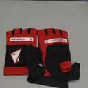 Sanabul Gel Boxing Hand Wraps for Men & Women Muay Thai MMA Kickboxing Quick Wraps Boxing Inner Gloves Wrist Knuckle Protection (Red/White)