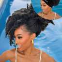 Extra Large Swim Cap for Adult Women Men - Swim Cap for Long Hair, Braids, Dreadlocks, Weaves, Curls & Afros - Black Silicone Swimming Cap, Gifts for Swimmers