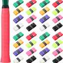 Jerify 24 Pieces Tennis Racket Grip Tape, Precut Tennis Overgrips Tape Badminton Racket Grips with Velvety Comfort for Anti Slip and Absorbent Grip