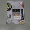 KUAIVO Smart Nutrition Food Scale with TFT Display, Tracks Calories, Fat, Carbs & Protein, Works with App for Daily Reports, 50 Built-in Foods, 23 Nutrients, Digital Kitchen Scale for Meal Prep (Black)