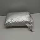 Amazon Basics Silver Weatherproof Car Cover - 150D Oxford, Sedans up to 170"