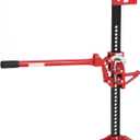 33" Farm Jack 3 Ton Heavy Duty, Hi-Lift Off Road Jack for Truck SUV Tractor - 7000LB Capacity, Ratcheting Lift 5.12-25.39" (Red)