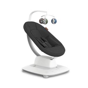UPPAbaby Mamaroo Smart Swing Customizable Soothing Modes with MotionSync Technology Infant Recline + Bluetooth Enabled Included Newborn Insert Jake (Charcoal Mlange) (DFM 2025/08)