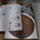 Plant Stand Indoor Corner Tall 2 Tier Metal Modern Flower Storage Plant Shelf Holder for Living Room Balcony Garden,Black (2 Tier-Black Round)