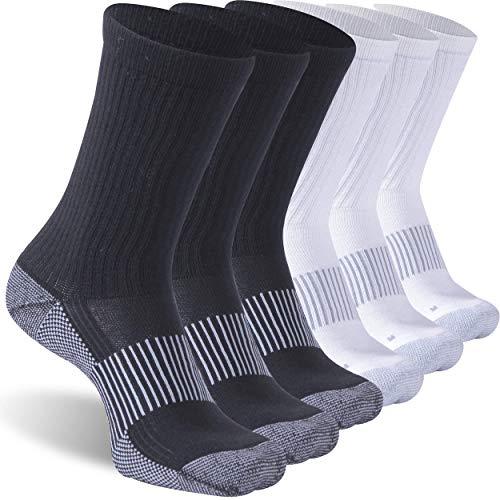 Dsource Running Socks Womens, Cooper Socks Crew Socks Soccer Baseball Golf Cycling Socks Athletic Long Socks 6
