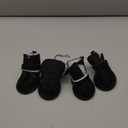 Canada Pooch Dog Winter Boots - Paw Protection, Anti-Slip Dog Shoes with Reflective Strap, Easy On for Small Medium Large Dog Booties - Black, Size 5