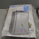 Dehumidifier for Home 1000 sq.ft - Small Quiet Dehumidifier with Auto Shut Off, Aromatherapy, 3 Gear Timer, Sleep Mode, 7-Color LED Light, Drain Hose for Bedroom, Bathroom, Basement, RV(Matte Silver)