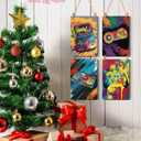 2 x Drsoum Video Gamer Room Decor for Boys Gaming Wall Decor Neon Gaming Room Metal Sign 12 x 8 Inch Set of 4 - Gamer Wall Decor Teenage Boy Room Decor (Graffiti Gamepad)