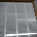 20x20 Return Air Grille (Duct Opening Size), Air Return Vent Cover, AC Vent Cover, Cold Air Return Vent Cover, Flat Return Air Grilles, Outer Dimensions:21.75"W x 21.75"H (20"W x 20"H, Duct Opening)