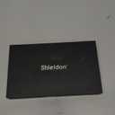 SHIELDON Case for iPhone 15 2023, Genuine Leather Wallet Book Case Magnetic RFID Blocking Credit Card Holder Kickstand Shock Absorbing Cover Compatible with iPhone 15 6.1" - Retro