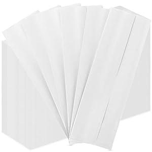 5000 Pieces Kraft Paper Lunch Bags Disposable Pretzel Cookies Bags Oilproof Kraft Paper Silverware Sleeves Stock Bag for Kitchen Utensils Cutlery Bakery Rods Candy, 3.1 x 9.8 Inch(Brown)