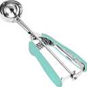Ice Cream Scoop, 18/8 Stainless Steel Cookie Scoop, Cookie Scoops for Baking, 2.5Tbsp/42ml/1.4 oz Cookie Dough Scoop, Ice Cream Scooper with Trigger Release, Cookie Scooper for Baking(Mint Green)