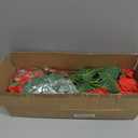 Alupssuc 8Pcs Artificial Geranium Flowers for Outdoors Decoration Silk Floral, UV Resistant Fake Plants, Faux Flower for Porch Garden Table Centerpieces Home Indoor Outside Spring Decor (8, Red)