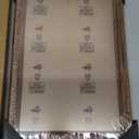 8x12 Wood Frame Brown, Natural Wooden 12x8in Picture Frames, Modern Golden 8 x 12inch Gallery Photo Pic Frame with HD Plexiglass, Horizontal Vertical Wall Mounting Tabletop Display 1Pcs