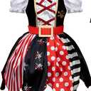 Career Costume Kids Pirate Dress For Girls, Size XS