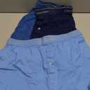 Calvin Klein Men's Cotton Classics 3-Pack Knit Boxer (Blue Bay, Minnow, Medieval Blue), XLarge