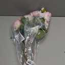 Artificial Flowers Fake Silk Rose with Long Stem for DIY Bouquets Wedding Centerpiece Party Home Kitchen Decoration