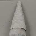 2 Pack Capiz Shell Christmas Tree Table Decoration 8" 12" White Coastal Christmas Tree Table Centerpiece Artificial Ocean Seashells Tabletop for Xmas Winter Coastal Mantle Shelf Party Favor