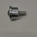 Roller Ball Transfer Bearing Caster - Heavy Duty Roller, M20 Screw Ball Transfer Unit for Transmission, Stud Mounted,Thread Stem,Bearing Steel & Carbon Steel, 950 Lbs Load Capacity,1 Piece.