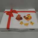 Chicken Coop Heater for Winter, Foldable Flat-Panel Radiant Heater for Chicken Coop with Timer & Temp Adjustable, Smart Large Chick Heaters with 2 Heating Plates for Chick Kitten Pet Animal.