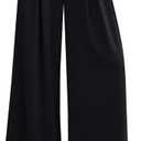 PRETTYGARDEN Womens Wide Leg Trousers 2026 Elastic High Waisted Dress Pants Pleated Slacks Flowy Business Work Palazzo Pants (X-Large, Black)