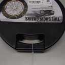 Snow-Chains Easy Install Tire-Chains, One-Pull Fit Design Tire Snow Chains for Passenger Cars, Sedan, SUVs, Emergency Winter Tire Traction Car Tires 195 205 215 225 235 245 - Set of 2 (KN110)