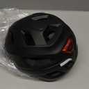 Retrospec Lennon Adult Bike Helmet with LED Safety Light Adjustable Dial & Removable Visor - Adjustable Bicycle Cycling Helmet for Men & Women (One Size, Matte Black)