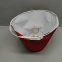 Aspen Creative 58904A Transitional Hardback Empire Shape UNO Construction Lamp Shade in Red, 9" Wide (5" x 9" x 7")