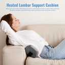 Smooth Spine Triple Fusion Back Massager for Sciatica Pain Relief Deep Tissue Neck Massage Device with Heat for Chronic Support Portable Electric Massagers for Sciatic Nerve and Lumbar Relief