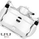 cciyu Front Left Brake Caliper Assembly w/Bracket 19B2660 2013-2015 For Acura For ILX,2003-2017 For Honda For Accord,2013-2021 For Honda For Civic,2016 For Honda For CR-Z,2013-2014 For Honda For Fit