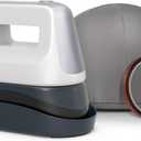 Hat Press, Mini Hat Heat Press Machine for Caps & Patches, Portable Handheld Cap Easy Press Machine with 3 Heating Levels, Auto-Off & 6.3"x3.3" Curved Heating Plate