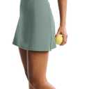 ReachMe Womens Tennis Dress Athletic Dresses with Built in Shorts and Bra Summer Workout Romper Trendy Golf Outfits (L)