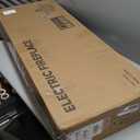 MXV 70" Fireplace TV Stand, Modern Entertainment Center & 36 Inch Electric Fireplace with Remote Control, LED Light, Fire Place Tv Stand for Living Room for TVs up to 80", Black + Black