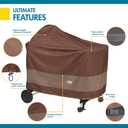 DUCKCOVERS Ultimate Waterproof BBQ Grill Cover for Weber Performer, 54 Inch, Grill Cover, Grill Cover for Outdoor Grill, BBQ Cover