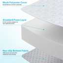 Gonex Foam Mattress for Tesla Model Y 3, 2" Foam Car Camping Mattress with Washable Mesh Cover for Superior Support, Foldable with Storage Bag, Fits Frunk Trunk, Portable for Road Trips, 75" x 44.5"