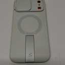 SURITCH for iPhone 17 Pro Max Case with Camera Control Cover, Camera Cover and Adjustable Kickstand, Compatible with MagSafe, Shockproof Bumper Protective Cases 6.9 Inch, Green