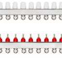 12-Branch PEX/Radiant Heat Manifold1/2" PEX Tubing Manifold,304 Stainless Steel Floor Heat Manifold Kit with 1/2" Adapters Included for Hydronic Radiant Floor Heating (12-Loop)